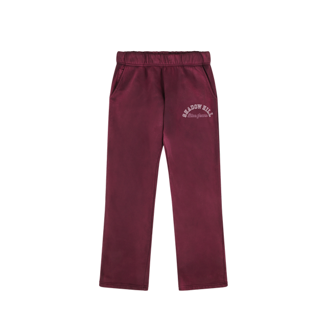 Vintage Burgundy Blue Jeans Sweatpants