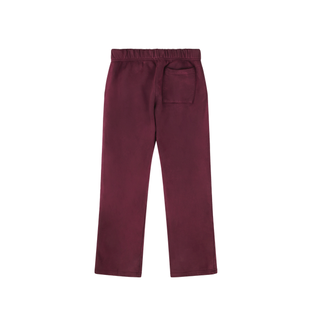 Vintage Burgundy Blue Jeans Sweatpants