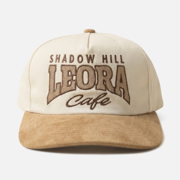 Shadow Hill x Leora Vintage Cream Two Tone Snapback ShadowHillUSA