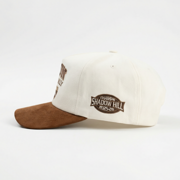 TWO TONE SUNDAY RALLY ANTIQUE CREAM MOCHA SNAPBACK ShadowHillUSA