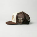 1 of 250  TWO TONE IVORY SADDLE TRUCKER SNAPBACK ShadowHillUSA