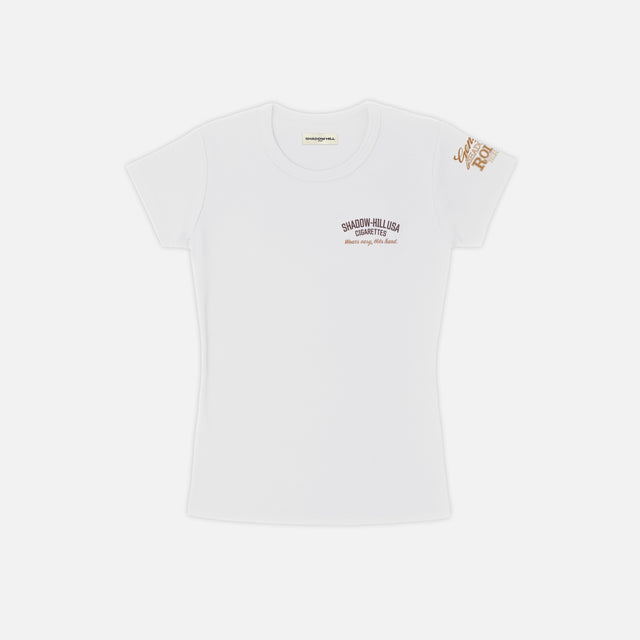 Vintage White Tobacco Baby Tee