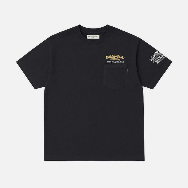 Vintage Black Tobacco Short Sleeve T-Shirt
