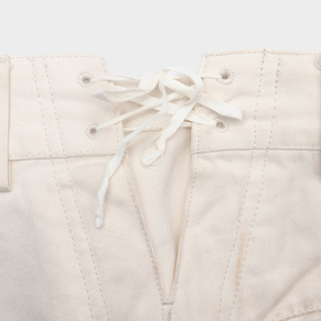 Japanese Wide-Leg Canvas Pant