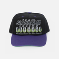 TWO TONE BLACK RACING TEAM SNAPBACK - ShadowHillUSA