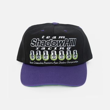 TWO TONE BLACK RACING TEAM SNAPBACK - ShadowHillUSA