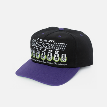 TWO TONE BLACK RACING TEAM SNAPBACK - ShadowHillUSA