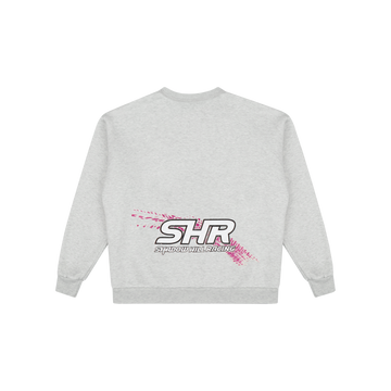 Dove Grey SHR Racing Crewneck - ShadowHillUSA