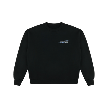 Midnight Black SHR Racing Crewneck - ShadowHillUSA