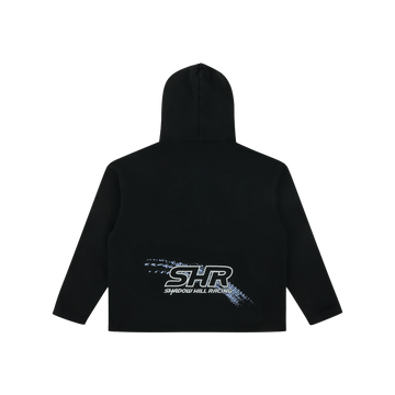 Midnight Black SHR Racing Hoodie - ShadowHillUSA
