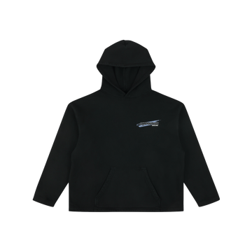 Midnight Black SHR Racing Hoodie - ShadowHillUSA