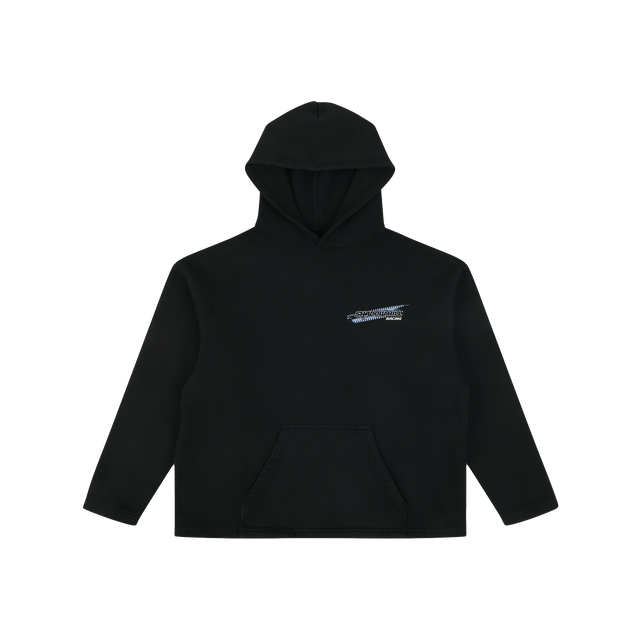 Midnight Black SHR Racing Hoodie