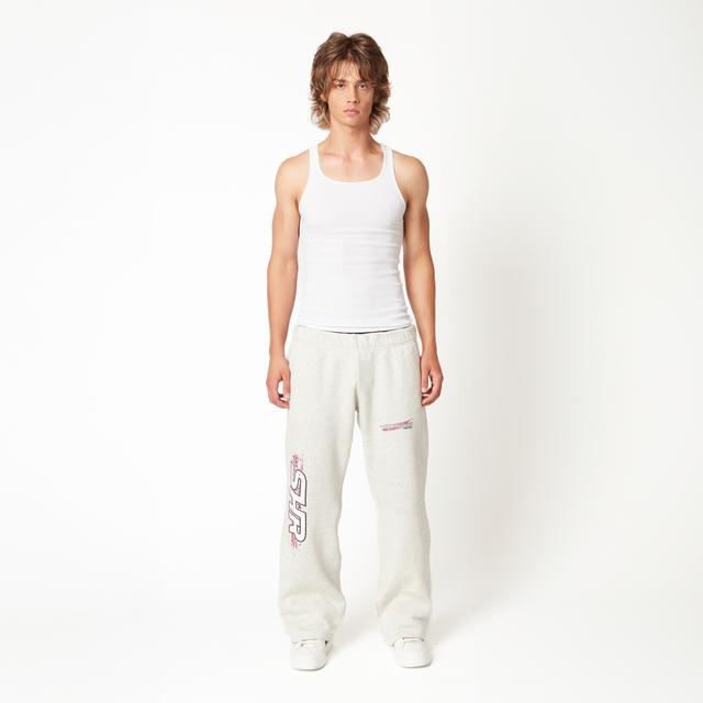 Dove Grey SHR Racing Sweatpants