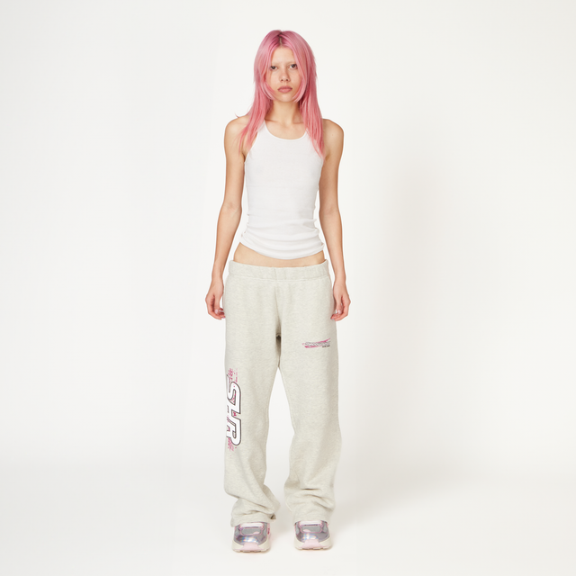 Dove Grey SHR Racing Sweatpants