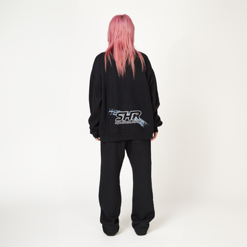 Midnight Black SHR Racing Crewneck - ShadowHillUSA