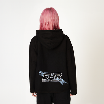 Midnight Black SHR Racing Hoodie - ShadowHillUSA