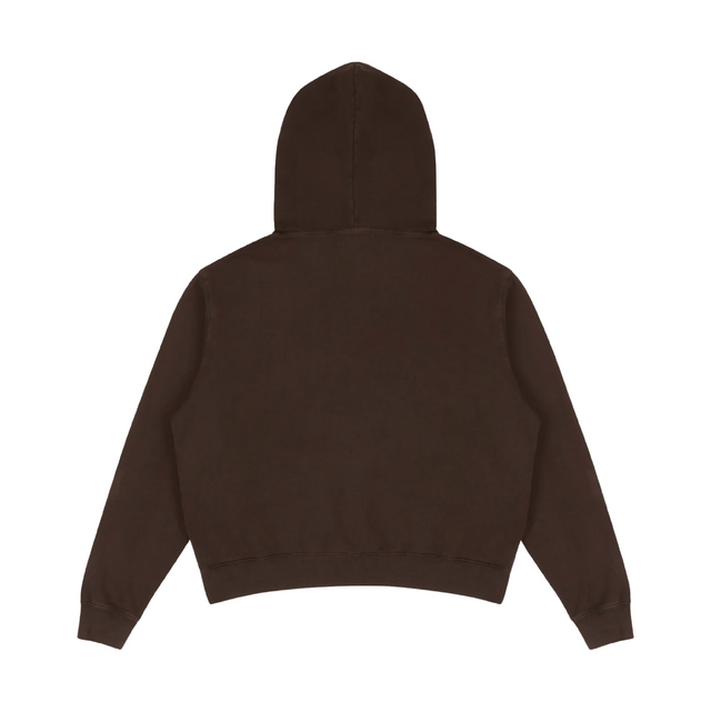 FADED ARC BROWN HOODIE