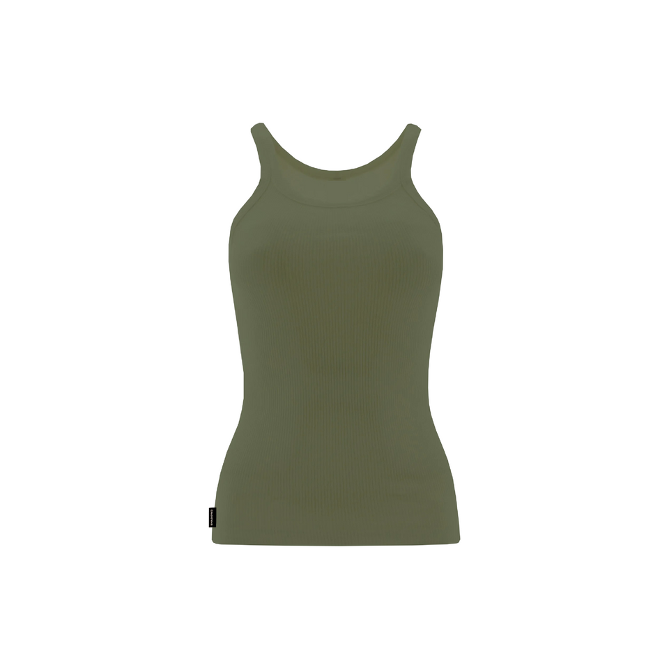 EVERYDAY CLASSIC OLIVE TANK TOP