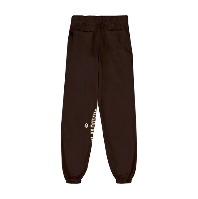 FADED ARC BROWN SWEATPANTS