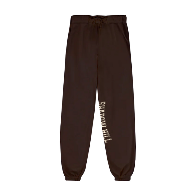 FADED ARC BROWN SWEATPANTS