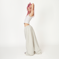 Super Wide Blank Ash Sweatpants - ShadowHillUSA