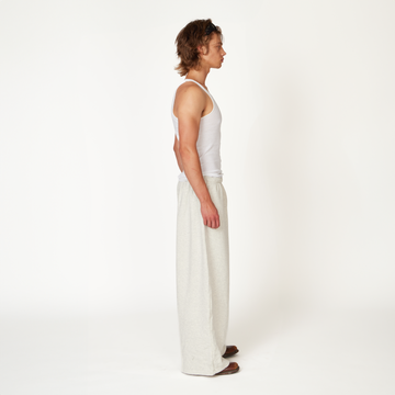 Super Wide Blank Ash Sweatpants - ShadowHillUSA