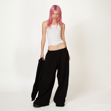Super Wide Blank Jet Sweatpants - ShadowHillUSA