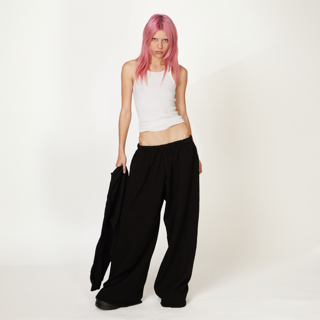 Super Wide Blank Jet Sweatpants