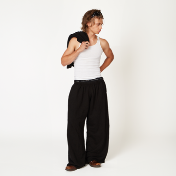 Super Wide Blank Jet Sweatpants - ShadowHillUSA