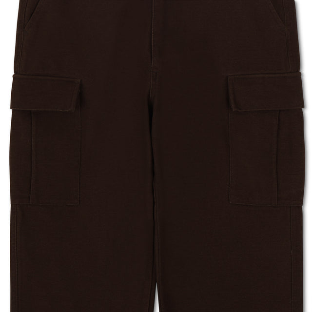 BROWN 4 POCKET CANVAS CARGO PANT