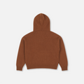 DARK PINE CASHMERE KNIT HOODIE - ShadowHillUSA