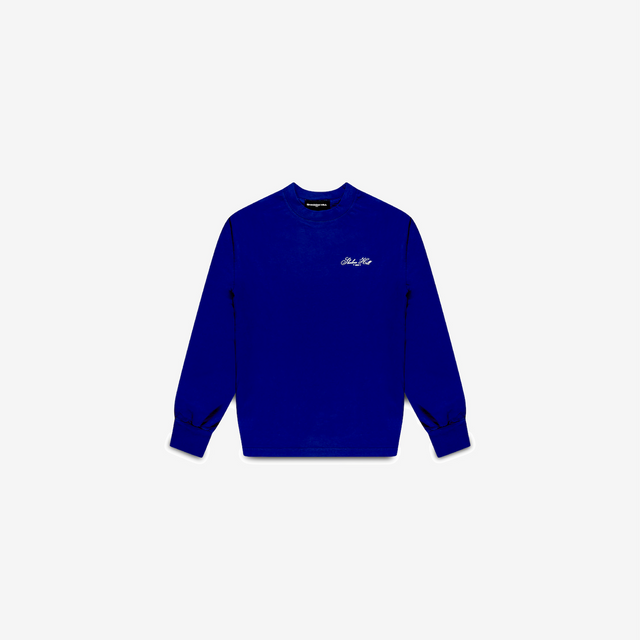 COBALT SCRIPT LONG SLEEVE