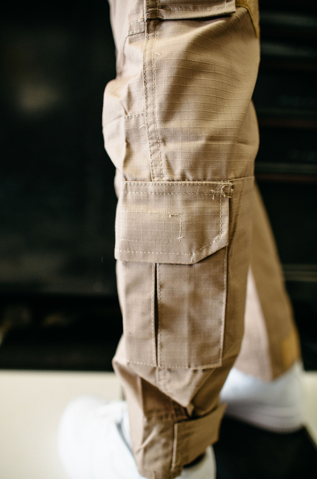 KHAKI UTILITY PANT