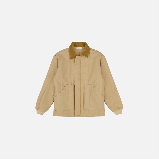 KHAKI GIFTED CANVAS JACKET