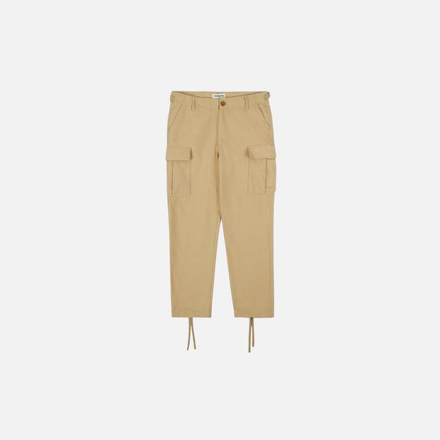 KHAKI 4 POCKET CANVAS CARGO PANT