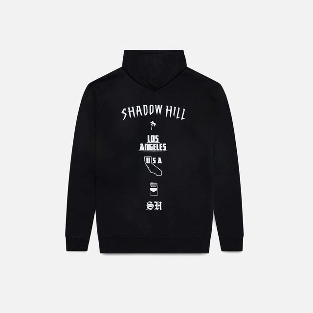 Black Oversized Merch Hoodie