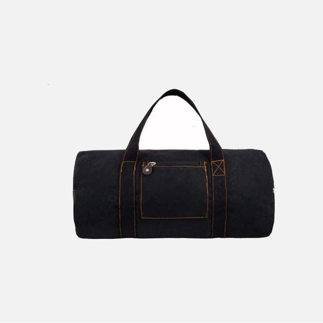 BLACK TRAVEL DUFFLE BAG