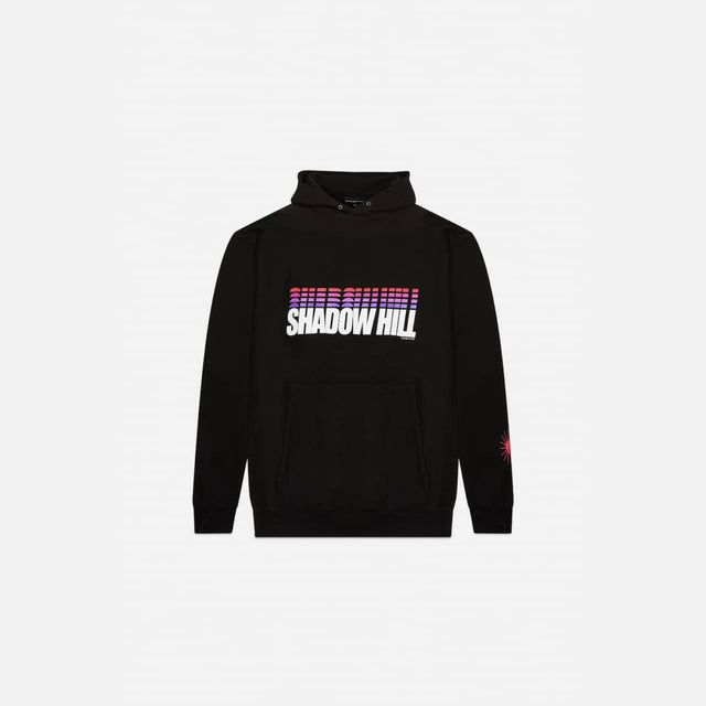 BLACK SHADOW HILL GRADIENT HOODIE