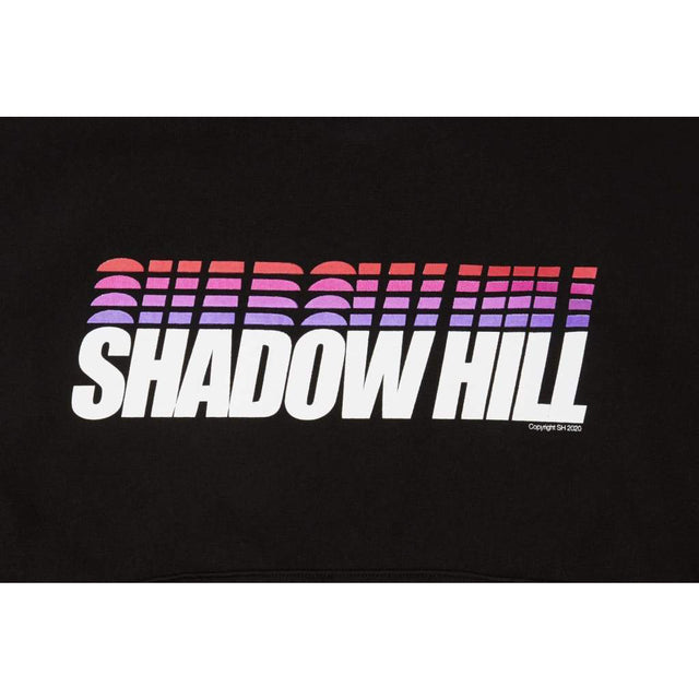 BLACK SHADOW HILL GRADIENT HOODIE