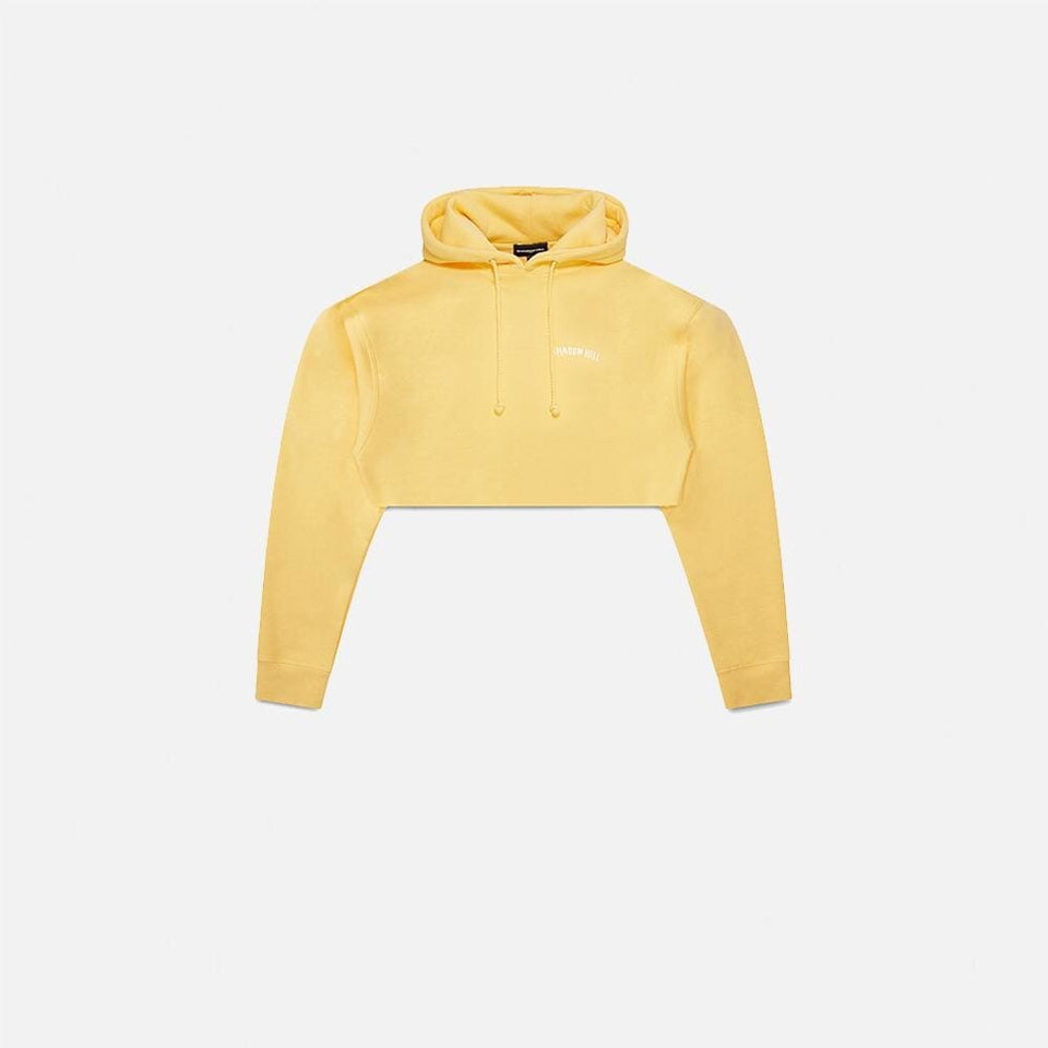 Cropped Peach Oversized Merch Hoodie