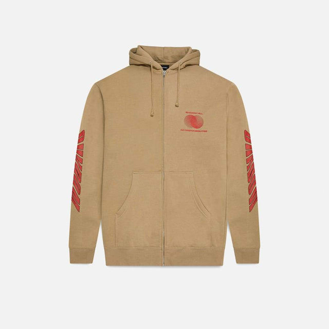 DESERT LAVA ZIP-UP HOODIE