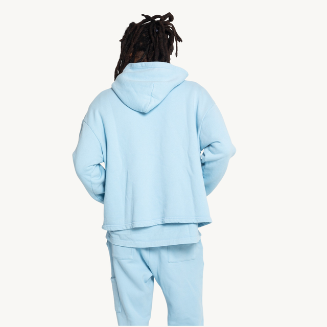 HEAVYWEIGHT CAROLINA BLUE HERO HOODIE