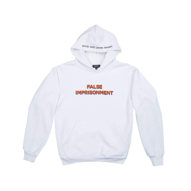 FROZEN WHITE IMPRISONMENT HOODIE medium