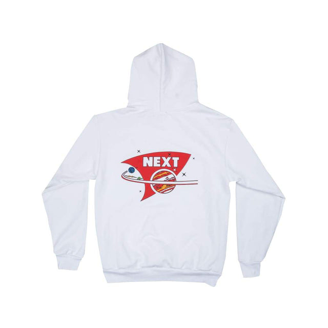 MATTE WHITE NEXT HOODIE