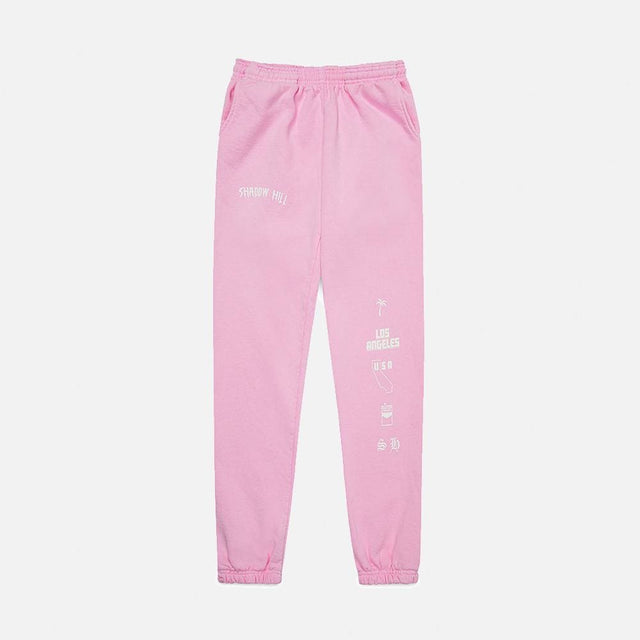 PINK ROSE MERCH SWEATPANTS