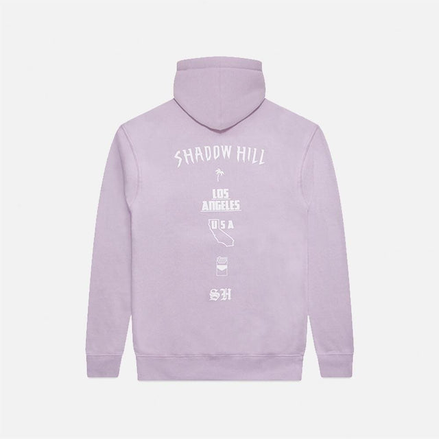 PURPLE CRYSTAL OVERSIZED MERCH HOODIE
