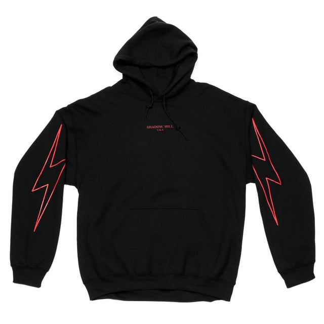 RED GLOW FLASH HOODIE Small Hoodie