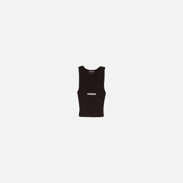 BLACK TETRIS TANK TOP