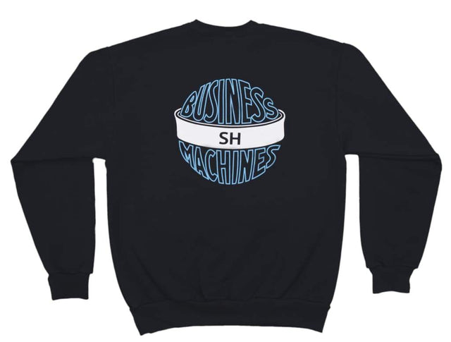 TRUE BLUE BUSINESS MACHINES CREWNECK