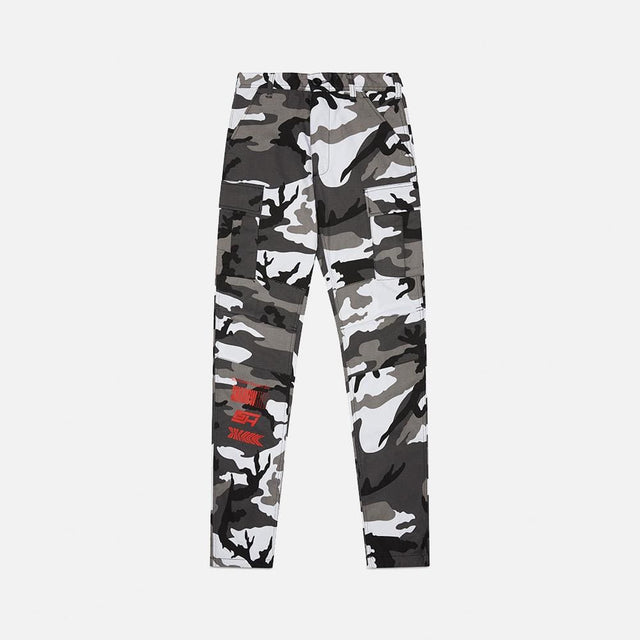 WHITE CAMO TACTICAL PANTS